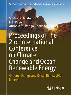 cover image of Proceedings of the 2nd International Conference on Climate Change and Ocean Renewable Energy
